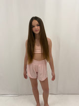 Sprint dusty pink jacket & short set