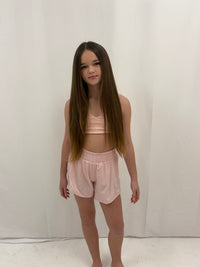 Sprint dusty pink jacket & short set