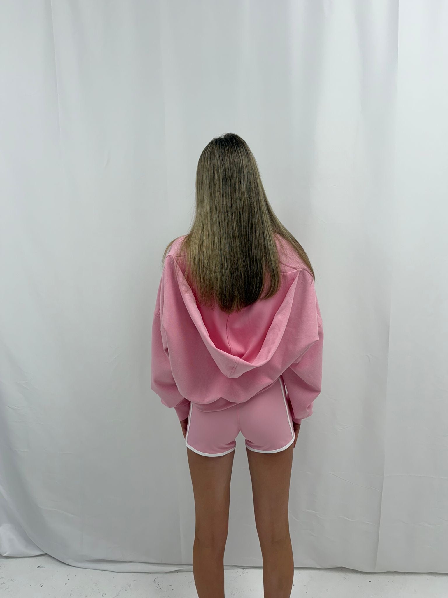 Pipping matching hoodie