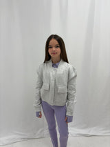Pastel bomer jacket