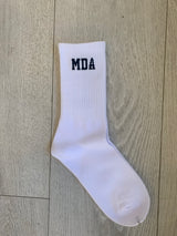 socks white/black MDA