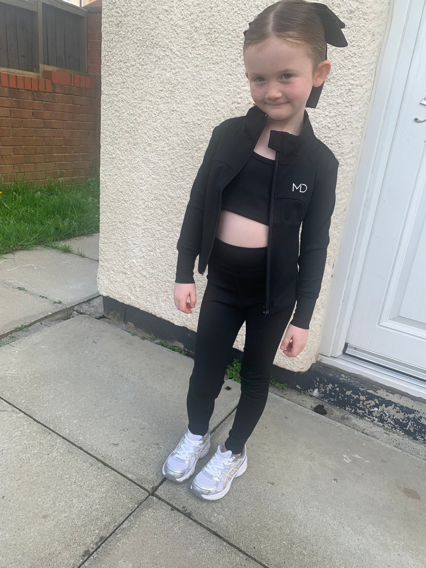 Sculpt core jacket & gym set