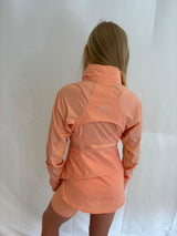 Peach Lulu windbreaker