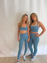 Two blue 3 piece set
