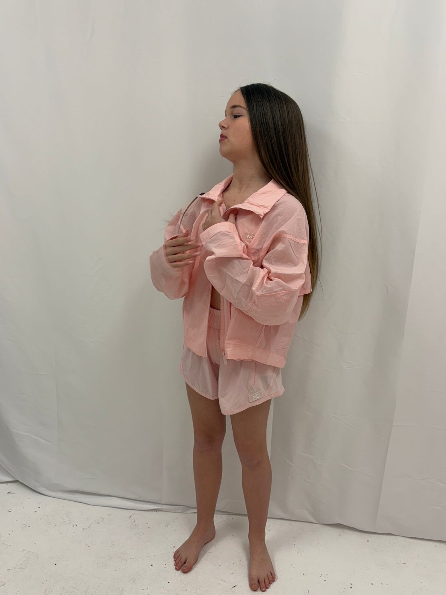 Sprint dusty pink jacket & short set